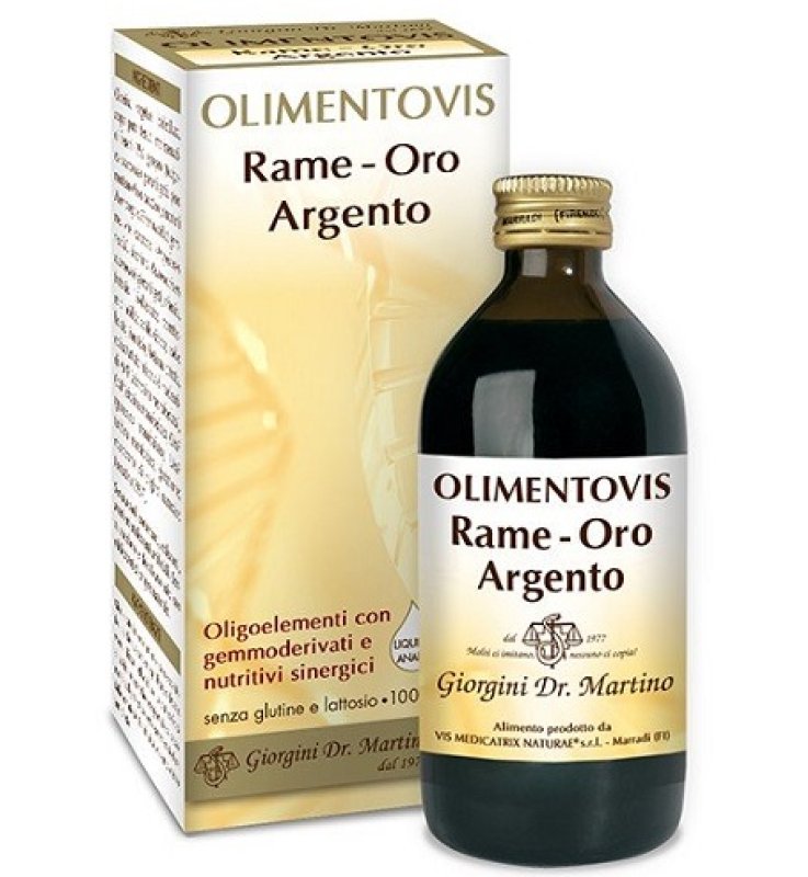 OLIMENTOVIS Cu/Au/Ag 200ml OLIMENTOVIS Cu/Au/Ag 200ml
