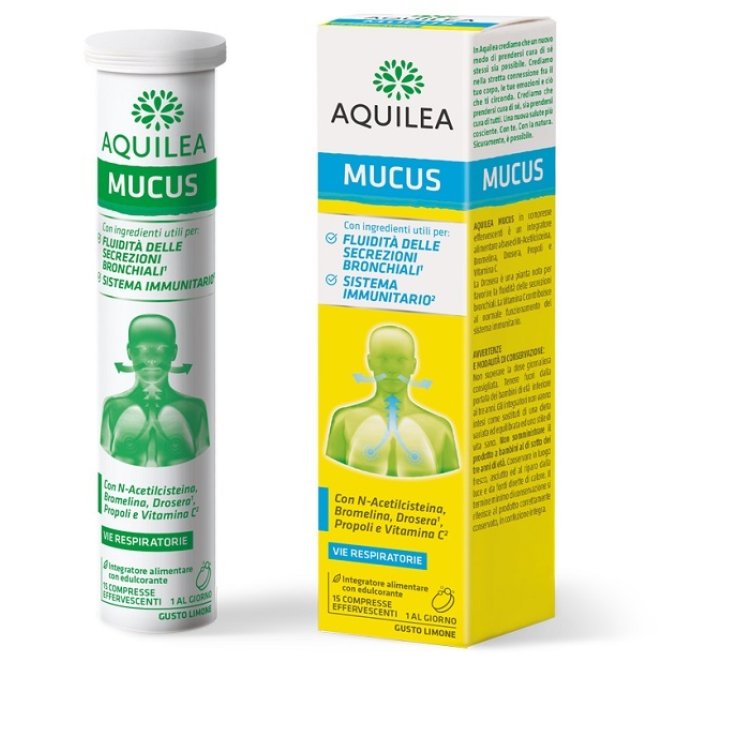 AQUILEA TUSS 15 COMPRESSE EFFERVESCENTI 90 G AQUILEA TUSS 15 COMPRESSE EFFERVESCENTI 90 G