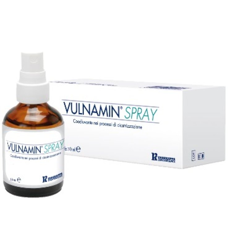 VULNAMIN SPRAY 30ML FLACONE IN VETRO CON EROGATORE A TASTO