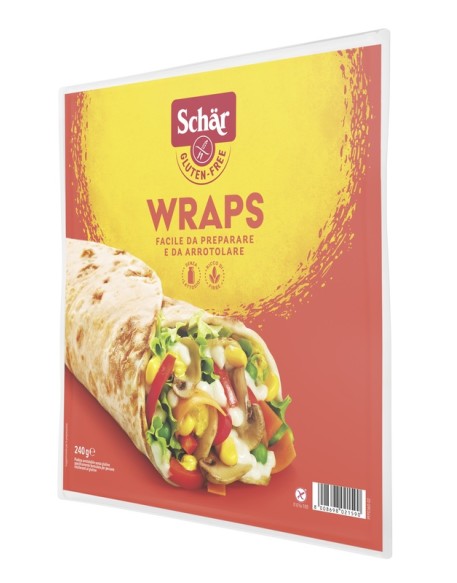 SCHAR WRAPS PIADINA ARROT 240G