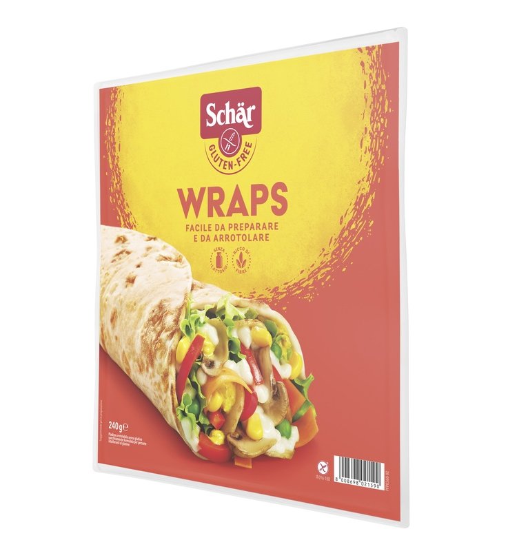 SCHAR WRAPS PIADINA ARROT 240G