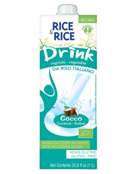 RICE&RICE BEVANDA RISO/COCCO 1LT