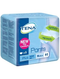 PANNOLONE PULL-UP TENA PANTS PLUS TAGLIA MEDIUM 9 PEZZI