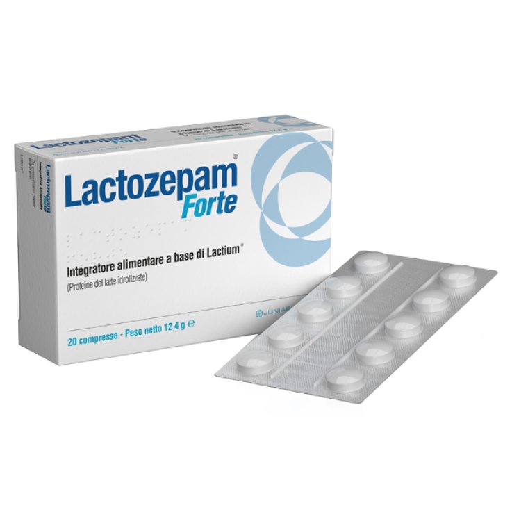 LACTOZEPAM FORTE 20 COMPRESSE LACTOZEPAM FORTE 20 COMPRESSE