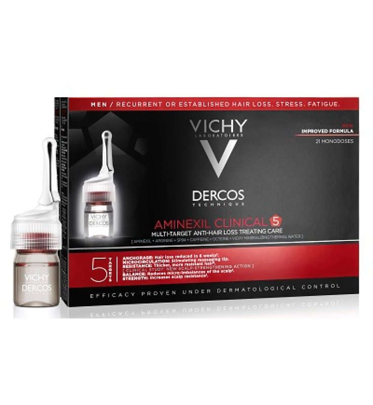 DERCOS AMINEXIL FIALE 21 UOMO 6 ML