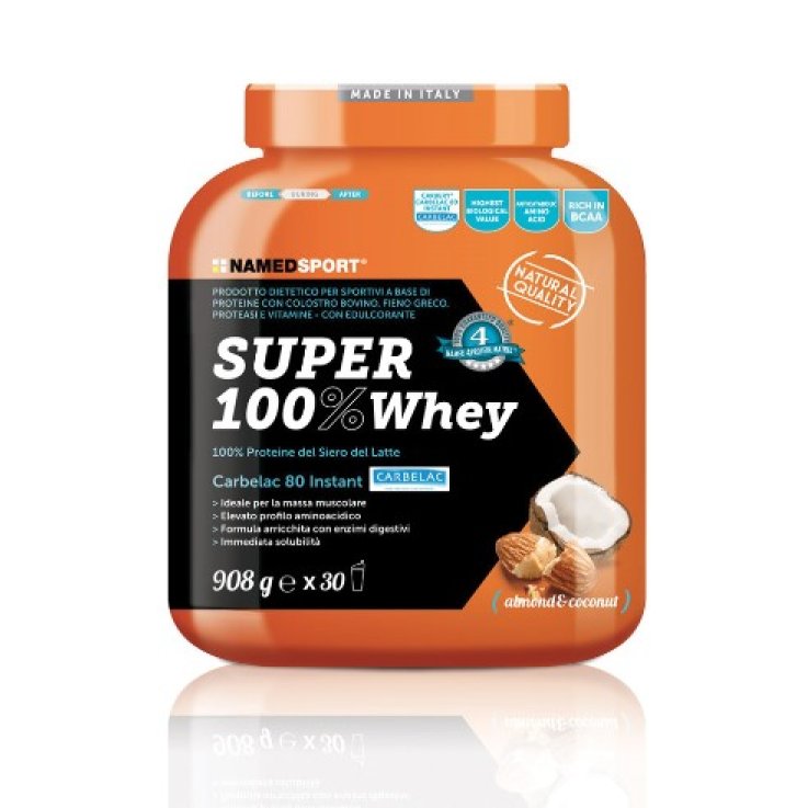 SUPER100%WHEY Coco Almond 908g SUPER100%WHEY Coco Almond 908g