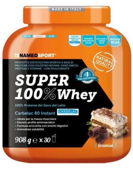 SUPER100%WHEY Tiramisu'908g