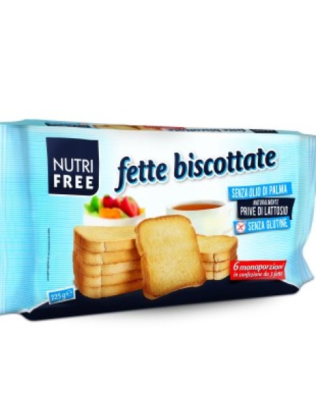 NUTRIFREE Fette Bisc.225g