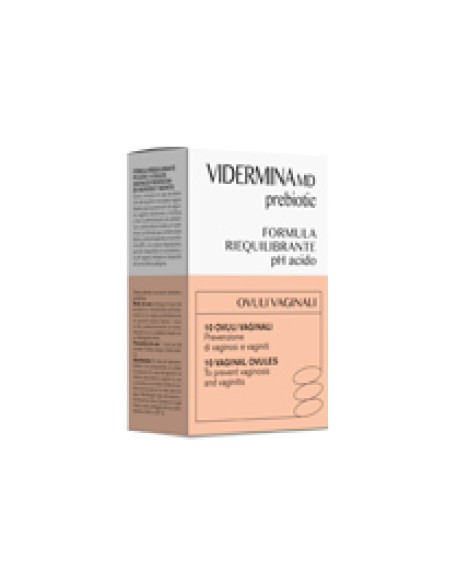 VIDERMINA PREBIOTIC OVULI VAGINALI 10 PEZZI