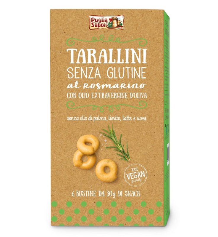 PUGLIA SAP.Tarallini Rosm.180g PUGLIA SAP.Tarallini Rosm.180g