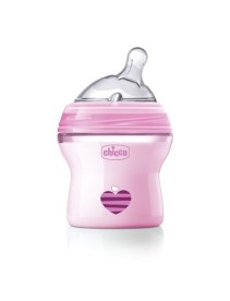 CHICCO BIBERON NATFEEL 0M+ 150 ML GIRL