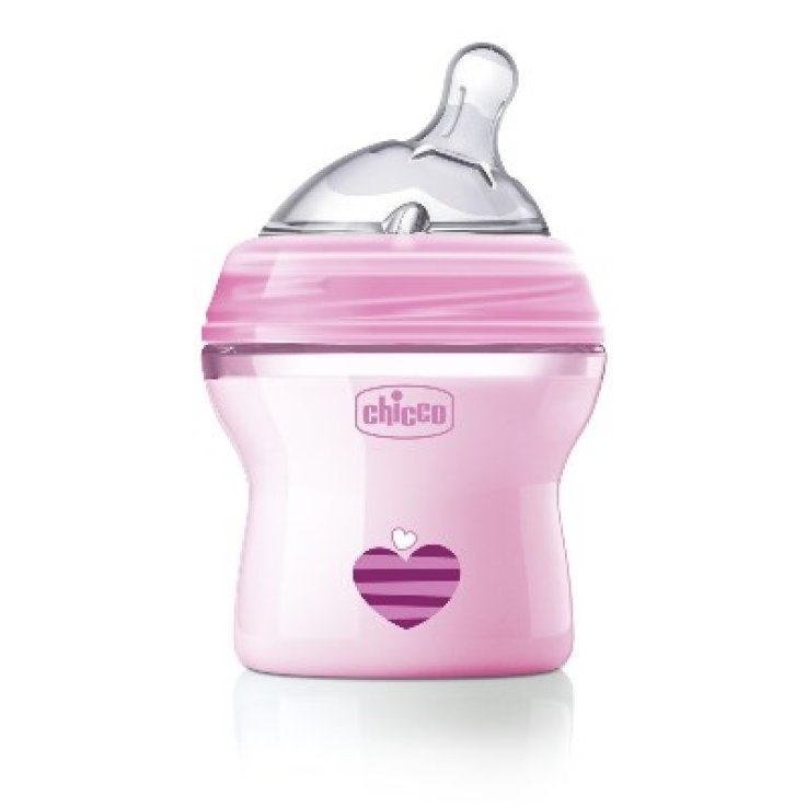 CHICCO BIBERON NATFEEL 0M+ 150 ML GIRL CHICCO BIBERON NATFEEL 0M+ 150 ML GIRL