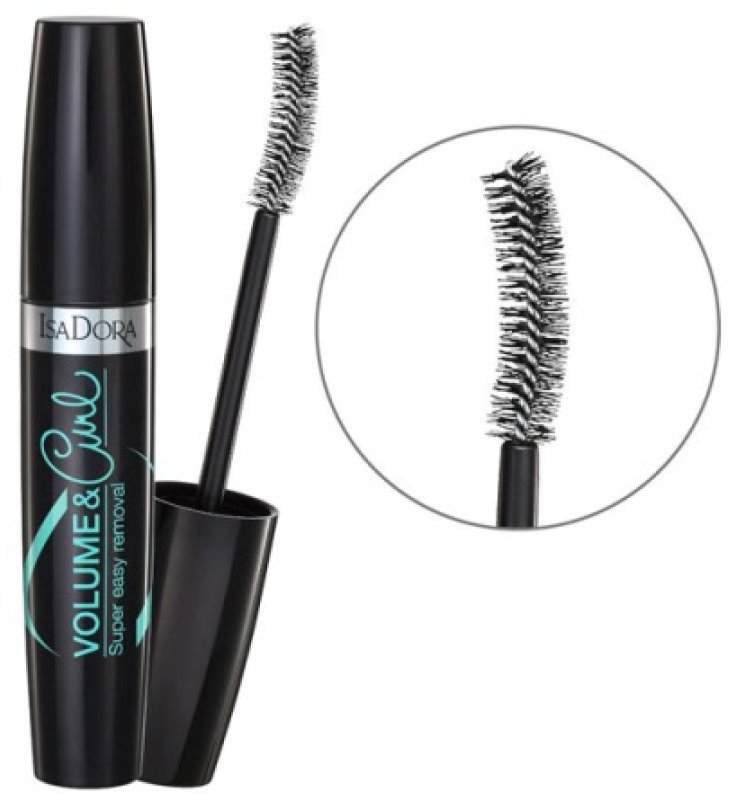 ISADORA MASCARA VOLUME&CURL BLACK