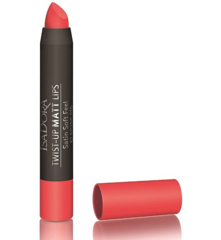 ISADORA TWIST-UP MATT RAV RED 62