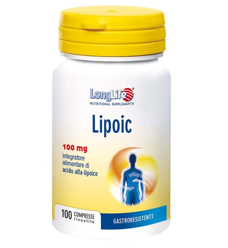 LONGLIFE LIPOIC 100MG 100CPS LONGLIFE LIPOIC 100MG 100CPS