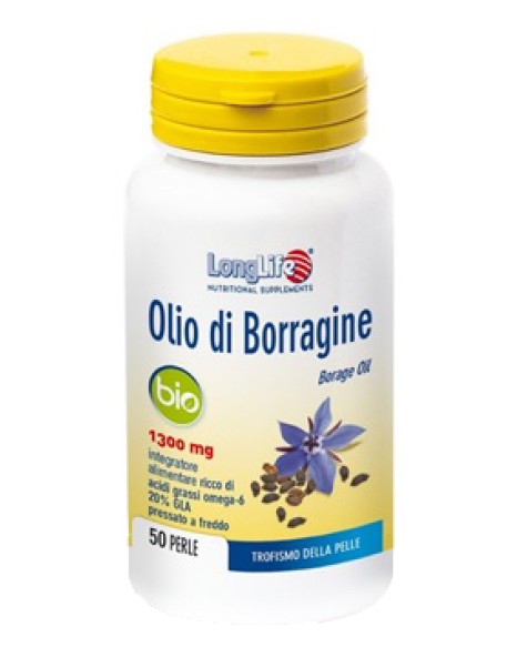 LONGLIFE OLIO BORRAGINE BIO 50 PERLE