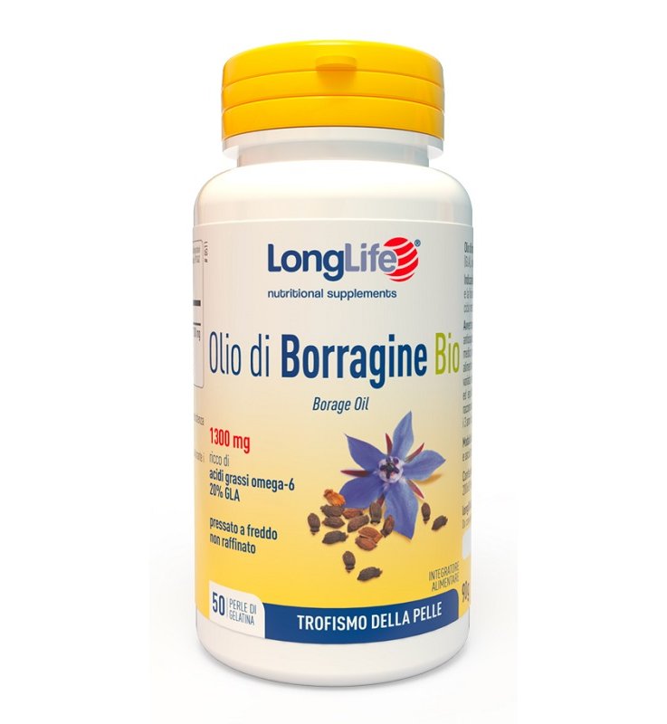 LONGLIFE OLIO BORRAGINE BIO 50 PERLE