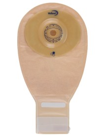 SACCA PER ILEOSTOMIA OPACA RITAGLIABILE WELLAND AURUM CONVEXILEO MIDI DIAMETRO 13-48 MM INIZIO CONVESSITA' 48 MM 10 PEZZI