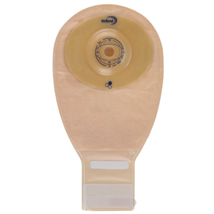 SACCA PER ILEOSTOMIA OPACA RITAGLIABILE WELLAND AURUM CONVEXILEO MIDI DIAMETRO 13-48 MM INIZIO CONVESSITA' 48 MM 10 PEZZI SACCA PER ILEOSTOMIA OPACA RITAGLIABILE WELLAND AURUM CONVEXILEO MIDI DIAMETRO 13-48 MM INIZIO CONVESSITA' 48 MM 10 PEZZI