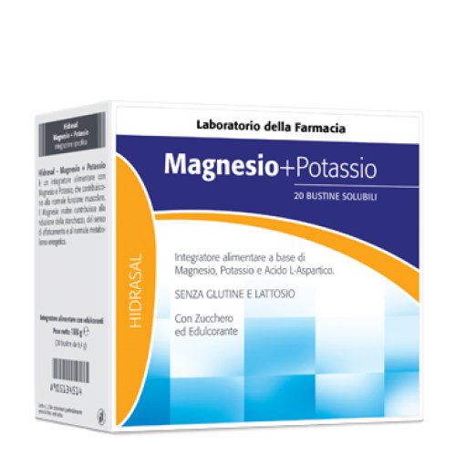 LDF HIDRASAL MAGNESIO E POTASSIO 20 BUSTINE LDF HIDRASAL MAGNESIO E POTASSIO 20 BUSTINE