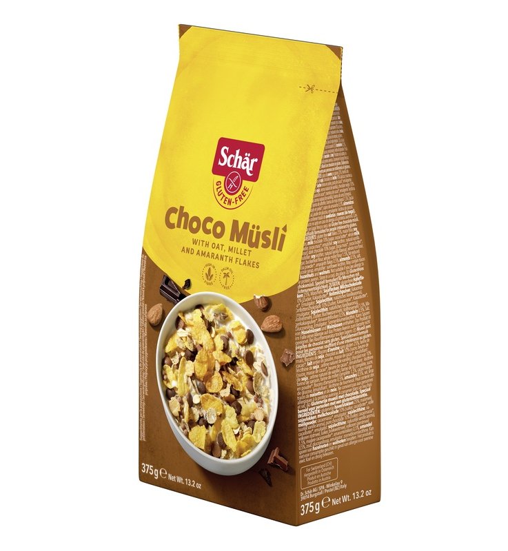 SCHAR CHOCO MUSLI 375G