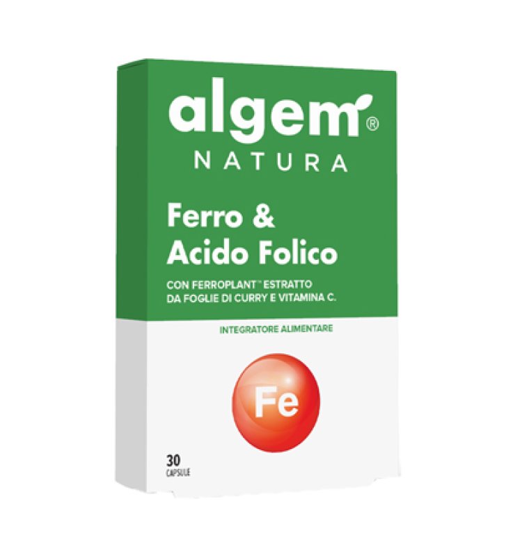 ALGEM FERRO&ACIDO FOLICO 30Cps