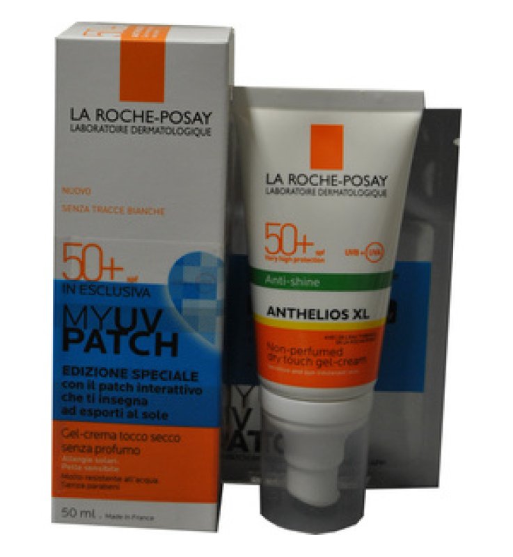 ANTHELIOS GEL-CREMA 50+ TOCCO SECCO SENZA PROFUMO + UV PATCHOMAGGIO