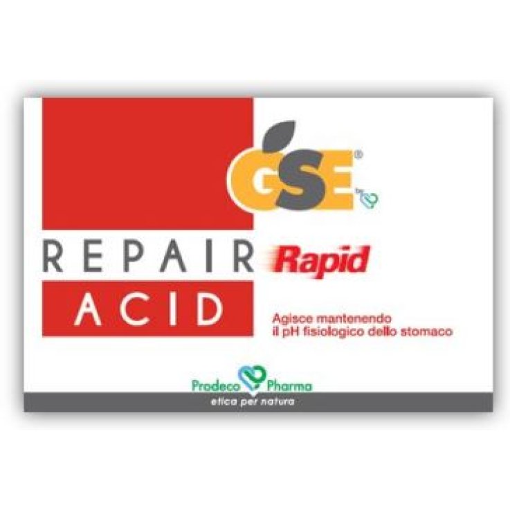 GSE REPAIR RAPID ACID 36 COMPRESSE GSE REPAIR RAPID ACID 36 COMPRESSE