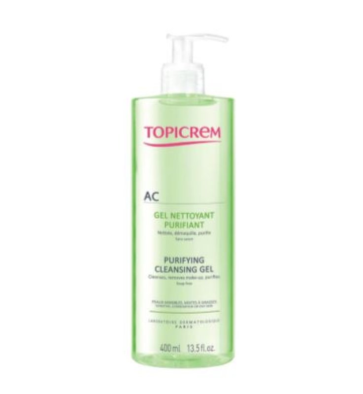 TOPICREM AC GEL DETERGENTE PURIFICANTE 400 ML