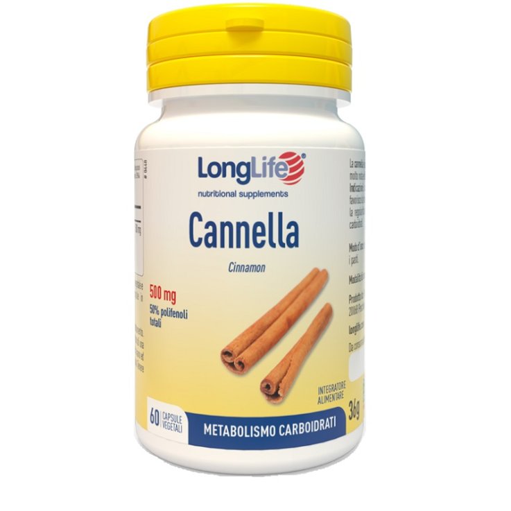 LONGLIFE CANNELLA 60 CAPSULE LONGLIFE CANNELLA 60 CAPSULE