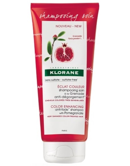 KLORANE SHAMPOO TRATTANTE ANTI-SBIADIMENTO SENZA SOLFATI ALMELOGRANO 200 ML