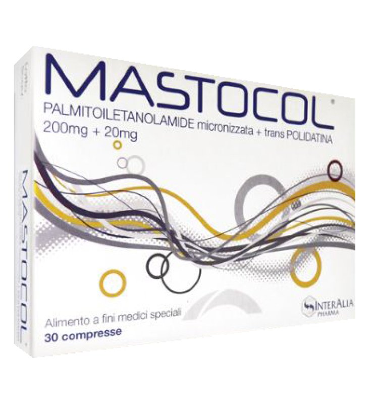 MASTOCOL 200MG+20MG 30 COMPRESSE