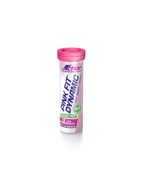 PROACTION PINK FIT DYNAMIC 12 COMPRESSE EFFERVESCENTI 80 G