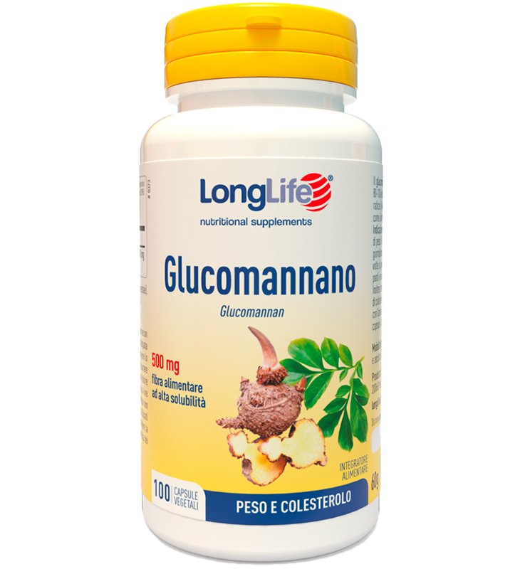 LONGLIFE GLUCOMANNANO 100CPS LONGLIFE GLUCOMANNANO 100CPS