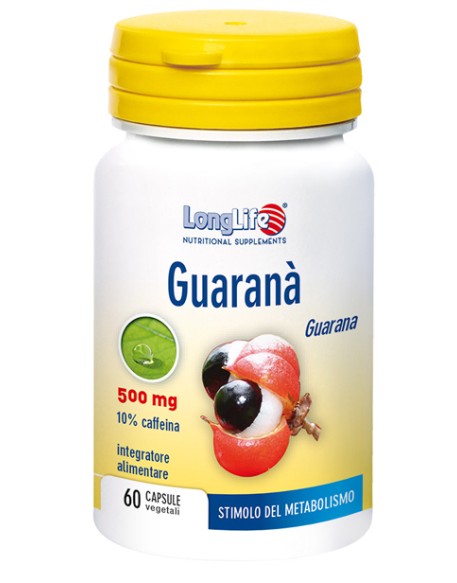 LONGLIFE GUARANA 60 CAPSULE VEGETALI