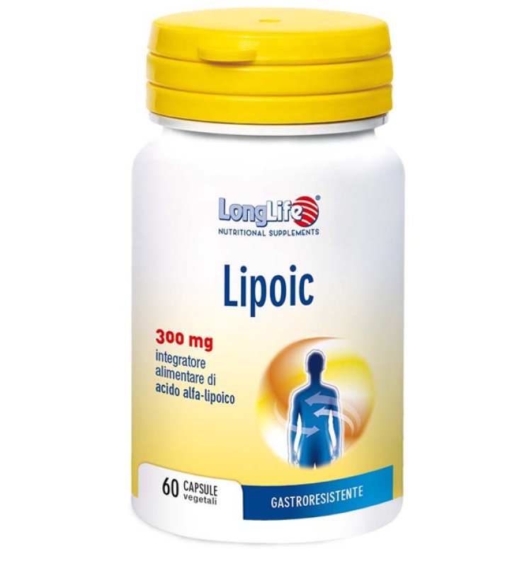 LONGLIFE LIPOIC 60 CAPSULE VEGETALI LONGLIFE LIPOIC 60 CAPSULE VEGETALI