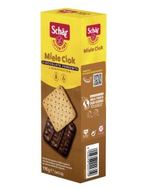 SCHAR-BISCOTTI MIELE CIOK 190G