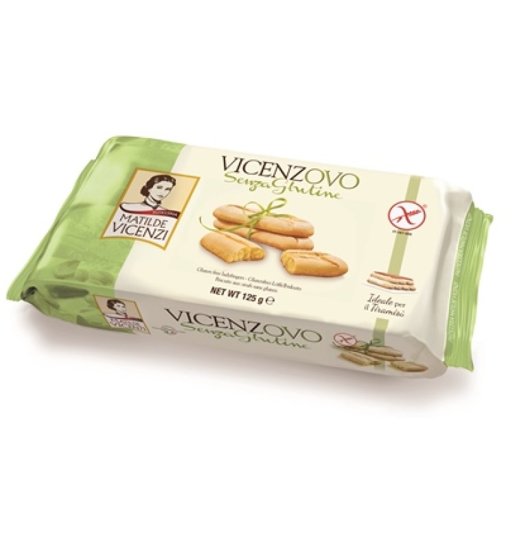 VINCENZOVO Savoiardi S/G 125g VINCENZOVO Savoiardi S/G 125g