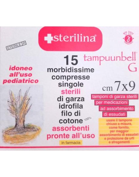 STERILINA C.802 GARZA COT 7X9X15 STERILINA C.802 GARZA COT 7X9X15
