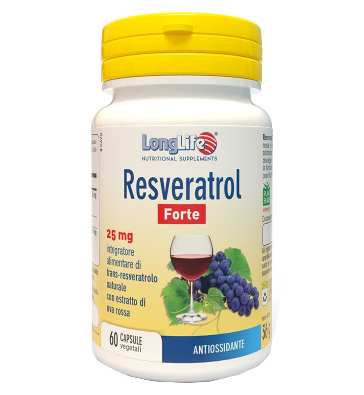 LONGLIFE RESVERATROL FORTE 60 CAPSULE