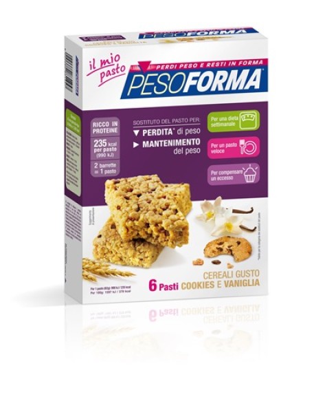 PESOFORMA Barr.CookiesVan.12pz