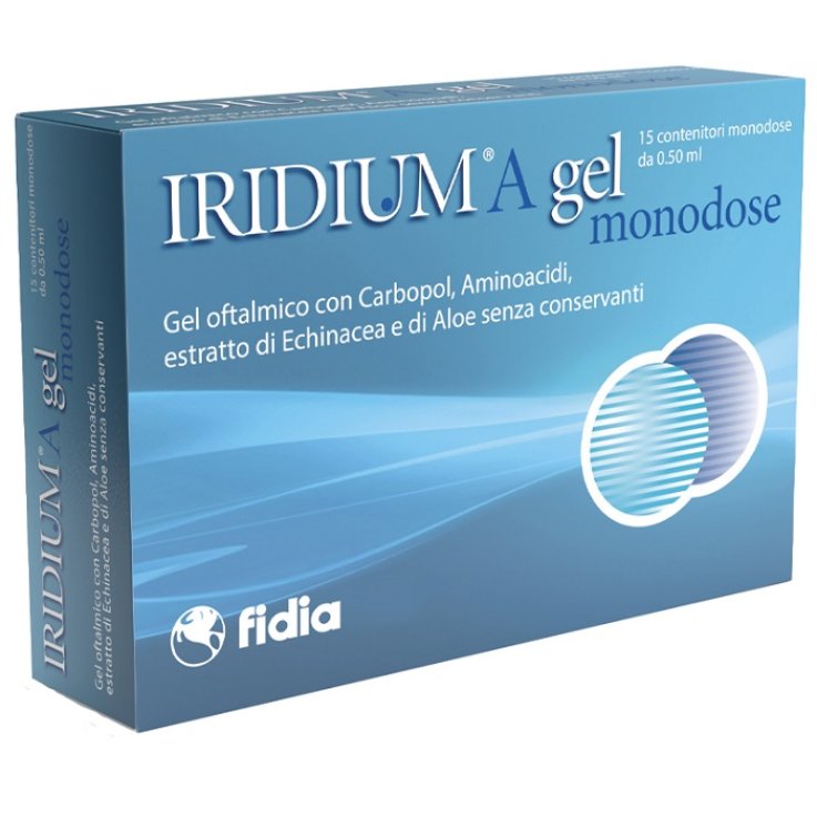 IRIDIUM A GEL OFTALMICO MONODOSE IRIDIUM A GEL OFTALMICO MONODOSE