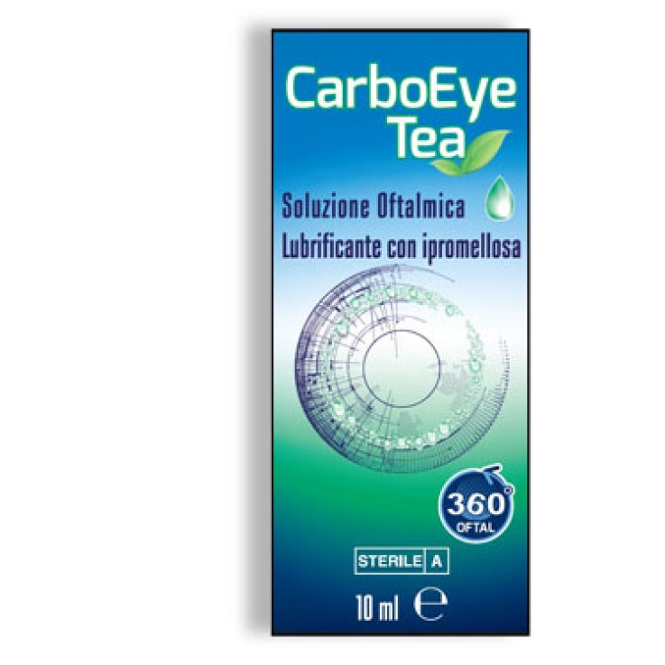 CARBOEYE TEA SOLUZIONE OFTALMICA LUBRIFICANTE CON IPROMELLOSA 10 ML CARBOEYE TEA SOLUZIONE OFTALMICA LUBRIFICANTE CON IPROMELLOSA 10 ML