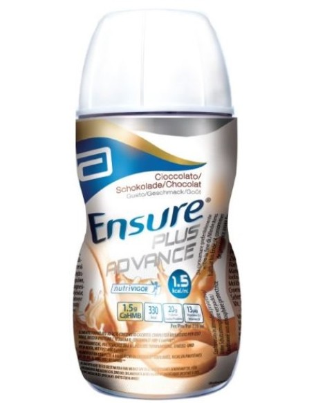 ENSURE PLUS ADVANCE CIOCCOLATO 4 BOTTIGLIE DA 220 ML