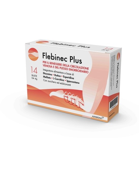 FLEBINEC PLUS 14 BUSTINE 4 G