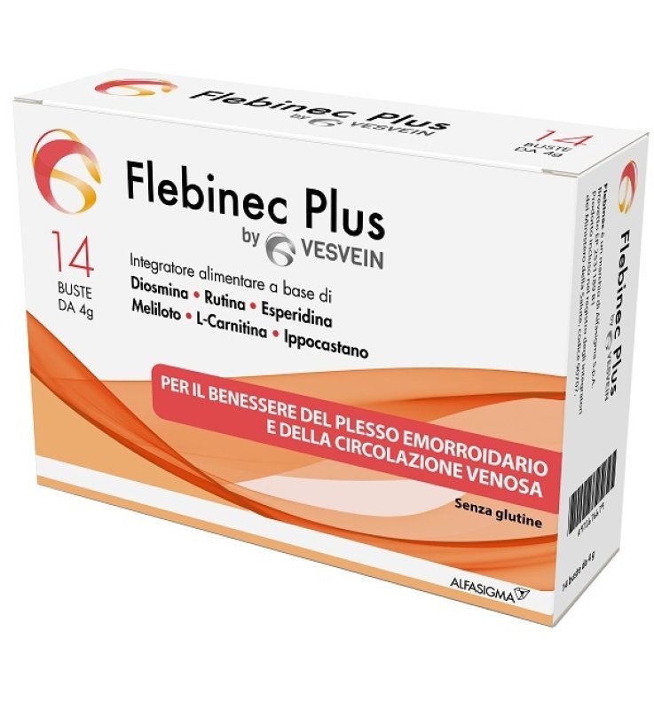 FLEBINEC PLUS 14 BUSTINE 4 G FLEBINEC PLUS 14 BUSTINE 4 G