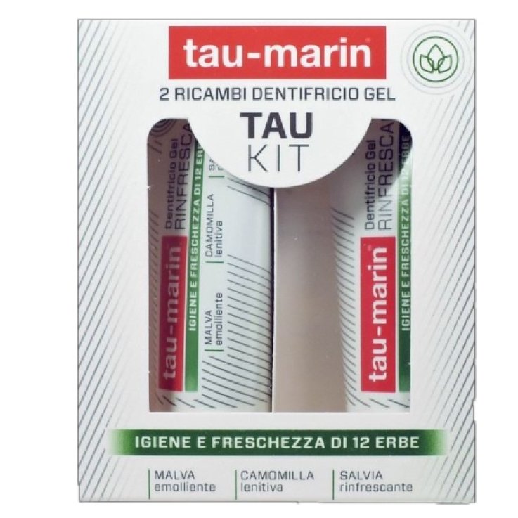 TAU MARIN DENTIFRICIO RINFRESCANTE RICARICA TAU KIT 2X20ML TAU MARIN DENTIFRICIO RINFRESCANTE RICARICA TAU KIT 2X20ML