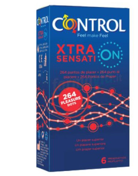 PROFILATTICO CONTROL XTRA SENSATION 6 PEZZI