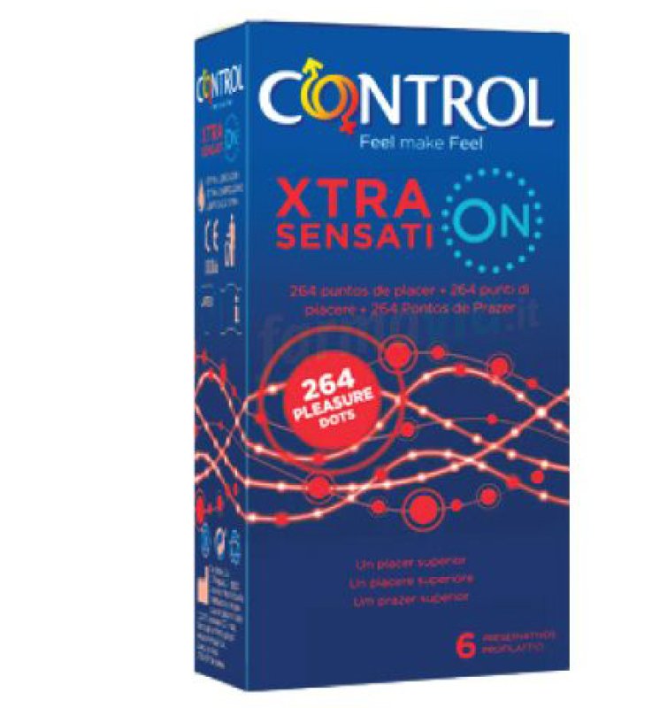 PROFILATTICO CONTROL XTRA SENSATION 6 PEZZI