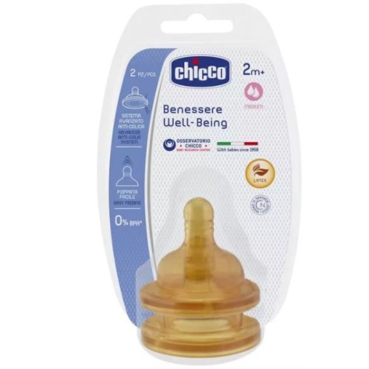 CHICCO TETTARELLA WELL BEING 2 MESI+ ADJ LATTICE 2 PEZZI CHICCO TETTARELLA WELL BEING 2 MESI+ ADJ LATTICE 2 PEZZI